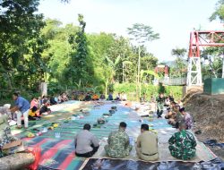 Jembatan yang Dinanti Sudah Terwujud, Masyarakat Desa Jalen dan Dadapan Adakan Syukuran