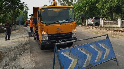 Gercep! Instruksi Ahmad Luthfi Langsung Dieksekusi, Jalan Sawahan Pracimantoro Diperbaiki