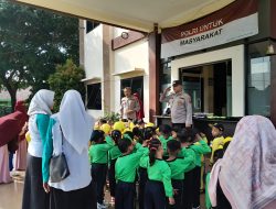 Polsek Purwantoro Terima Kunjungan Siswa TK, Kenalkan Tugas Polisi Sejak Dini