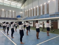 175 Peserta Calon Paskibraka Bojonegoro 2026 Ikuti Tes Parade di Sport Center