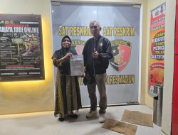 Oknum Mengaku PSHT JJ Geruduk Tempat Latihan di Saradan, Tim LHA Pusat Madiun Resmi Lapor Polisi