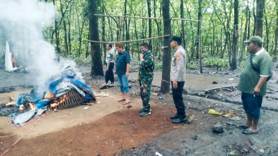 Kolaborasi TNI-Polri Intensifkan Penindakan Judi Sabung Ayam di Jombang