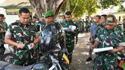 Tingkatkan Profesionalitas Kerja, Dandim Ponorogo Berikan Jamdan dan Pengecekan Kendaraan