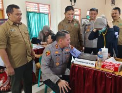 Bersama Polres, Sekar Perhutani Bondowoso Perjuangkan Kesehatan Pekerja Lewat Medical Check Up
