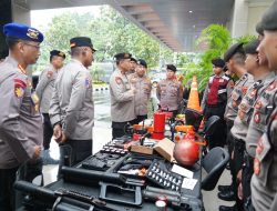 Gelar Apel Pemeriksaan Peralatan di Polda Jateng, Baharkam Polri: Harus Siap Digunakan Kapan Saja untuk Jaga Kamtibmas