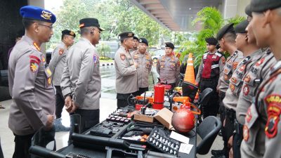 Gelar Apel Pemeriksaan Peralatan di Polda Jateng, Baharkam Polri: Harus Siap Digunakan Kapan Saja untuk Jaga Kamtibmas