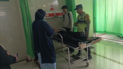 Dua Motor Tabrakan di Simpang Tiga Pracimantoro, Kedua Pengendara Masuk Rumah Sakit