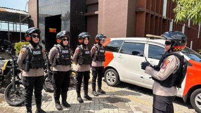 Polwan Jenggala Presisi Polresta Sidoarjo Intensifkan Patroli Kamtibmas