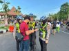 Polwan Polresta Sidoarjo Amankan Car Free Day di Alun-alun