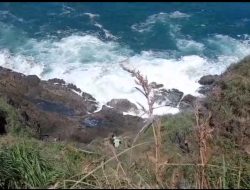Seorang Pemancing Dihantam Ombak dan Terseret Arus di Pantai Selatan Payangan