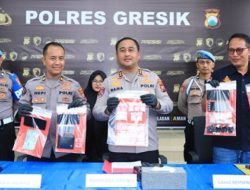 Polres Gresik Ungkap Jaringan Narkoba Lintas Kota, 4 Tersangka Diamankan