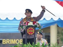 Kapolri Pimpin Apel dan Buka Rakernis Korps Brimob Polri Tahun 2026
