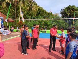 Bupati Wonogiri Buka Turnamen Voli Antar SD di Paranggupito, Polisi Pastikan Kegiatan Aman