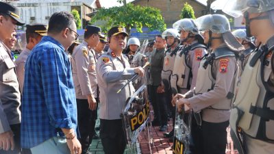 Polres Wonogiri Gelar Apel Siaga May Day 2026, Pastikan Kamtibmas Tetap Kondusif