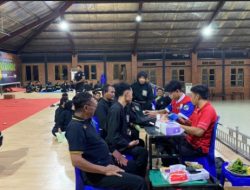 Urip Urup, Ratusan Siswa dan Warga SH Terate Ranting Kapas Gelar Donor Darah
