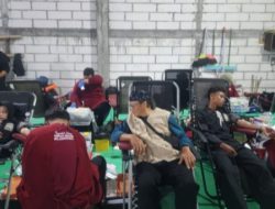 Wujud Kepedulian Sosial dan Pembinaan Siswa, SH Terate Ranting Kanor Gelar Donor Darah