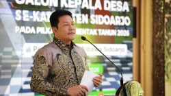 230 Calon Kepala Desa Ikuti Pembekalan, Pemkab Sidoarjo Imbau Hindari Politik Uang