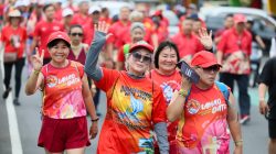 Ribuan Pelari 44 Negara Ramaikan Red Dress Run, Sport Tourism Jateng Kian Mendunia