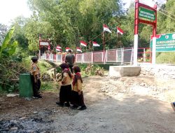 Jembatan Perintis Garuda Selesai Dibangun, Warga Kecamataan Bungkal: Terimakasih Pak Prabowo Subianto