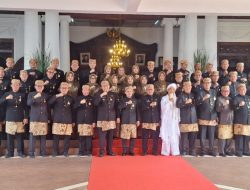 Upacara Hari Jadi ke-733 Kabupaten Mojokerto Tahun 2026 Dihadiri Seluruh OPD dan Mantan Bupati