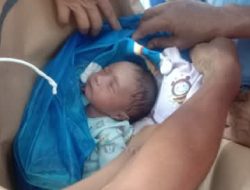 Warga Kota Madiun Digemparkan Oleh Penemuan Bayi Dalam Katong Plastik