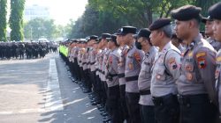 Apel Pelayanan Aksi Unras Digelar di Halaman Kantor Gubernur Jateng, Personel Ditekankan Humanis dan Tanpa Senjata Api