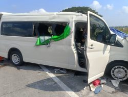 Kecelakaan Maut di Tol Madiun, Dua Orang Tewas dan Lima Luka-Luka