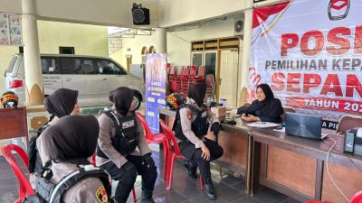 Jelang Pilkades Serentak, Polwan Jenggala Presisi Polresta Sidoarjo Intensifkan Patroli Cooling System