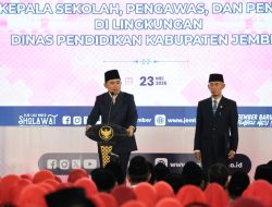 Dibalik Pelantikan Ratusan Kepala Sekolah se Jember, Gus Fawait Ada Misi Besar