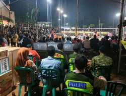 Polisi Kawal Grand Final Makmur Abadi Cup 2, Ribuan Warga Padati Lapangan Voli Desa Gondang