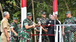 Pangdam V/Brawijaya Tinjau Lokasi Brigif TP dan Yonif TP serta Tinjau Jembatan Perintis Garuda di Ponorogo