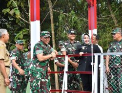 Pangdam V/Brawijaya Tinjau Lokasi Brigif TP dan Yonif TP serta Tinjau Jembatan Perintis Garuda di Ponorogo