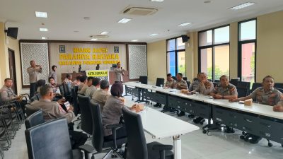 Polresta Sidoarjo Sosialisasikan KUR Himbara kepada Kelompok Tani Binaan