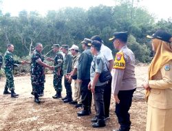Perhutani KPH Lawu Ds Dampingi Danrem 081/DSJ Tinjau Lokasi Rencana Pembangunan Batalyon TP di Pacitan