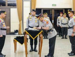 Kapolri Pimpin Sertijab Sejumlah PJU Mabes Polri dan Kapolda