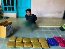 Bareskrim Polri Tangkap Penerima Paket 10 Kilogram Ganja dari Sumatera Barat ke Jawa Timur Beserta Barang Bukti