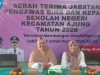 Serah Terima Jabatan Pengawas Bina Dan Kepala Sekolah Negri Kecamatan Ajung Jember Tahun 2026 Berjalan Lancar Dan Sukses