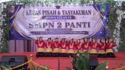 Lepas Pisah Dan Tasyakuran Siswa Kelas IX SMPN 2 Panti Jember Angkatan Ke 28 Tahun Pelajaran 2025/2026