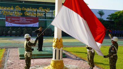 Peringati Harlah Pancasila 2026, Kodim Bojonegoro Gelar Upacara Bendera