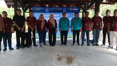 PNM Kolaborasi dengan Pihak Pengairan Korsda Rogojampi Hijaukan Destinasi Wisata Dam di Desa Concrong