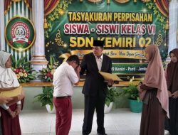Tasyakuran Perpisahaan Siswa Kelas VI SDN Kemiri 02 Kecamatan Panti Jember Tahun 2026