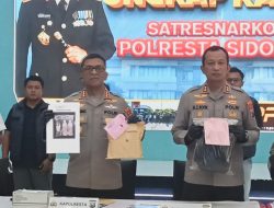 Polresta Sidoarjo Bongkar Jaringan Narkotika Internasional, Ketamin Cair Senilai Rp45 Miliar Disita dari Dua WN Malaysia