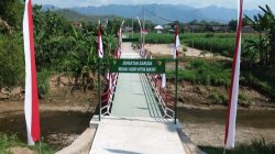 Bertahun Tahun Dinanti, Kini Jembatan Garuda di Ponorogo Berdiri