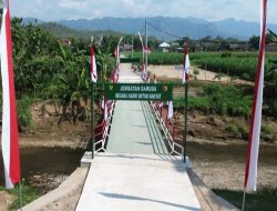 Bertahun Tahun Dinanti, Kini Jembatan Garuda di Ponorogo Berdiri