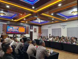 Polres Wonogiri Gelar Latihan Pra Operasi Patuh Candi dan Pekat II Candi 2026