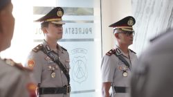 Kapolresta Sidoarjo Pimpin Sertijab Kapolsek Taman, Tekankan Integritas dan Pelayanan Prima