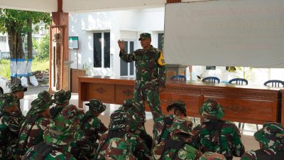 Tingkatkan Kemampuan Prajurit Teritorial, Kodim Bojonegoro Gelar Latnister Proglatsi Sistem Blok Ketahanan Pangan Terpadu