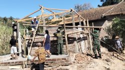 Senang Rumahnya Direhab, Sujarno Sampaikan Terimakasih Kepada TNI