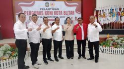 KONI Kota Blitar Resmi Dilantik, M. Saman Hudi Anwar Siap Bangkitkan Prestasi Olahraga dan Satukan Energi Insan Sportif