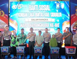 Hari Bhayangkara ke-80, Polresta Sidoarjo Gelar Bakti Sosial dan Layanan Kesehatan untuk Masyarakat